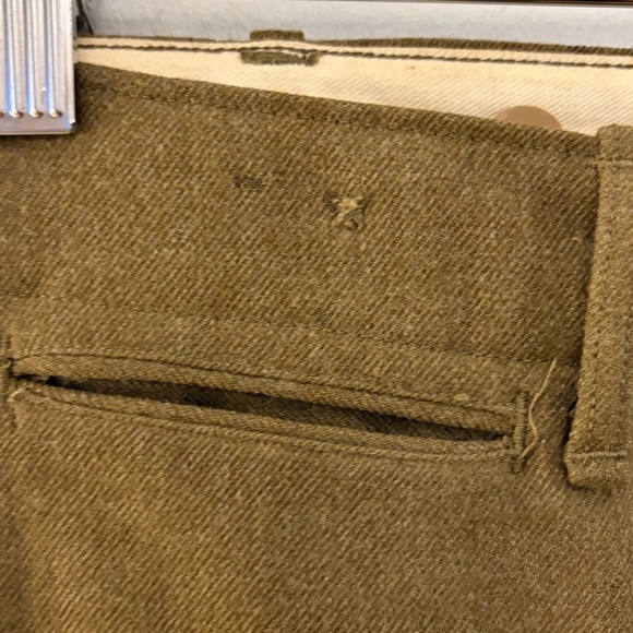 vintage military wool pants - Picture 6 of 7